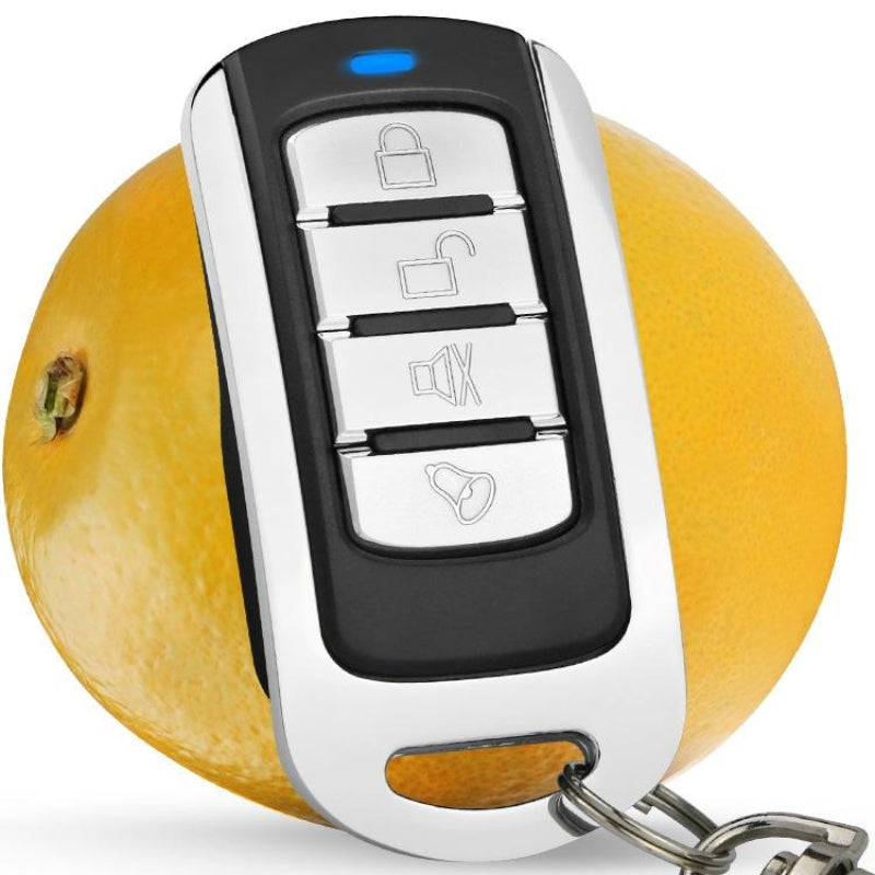 4 Button Metal Remote For Car Garage Door 315Mhz
