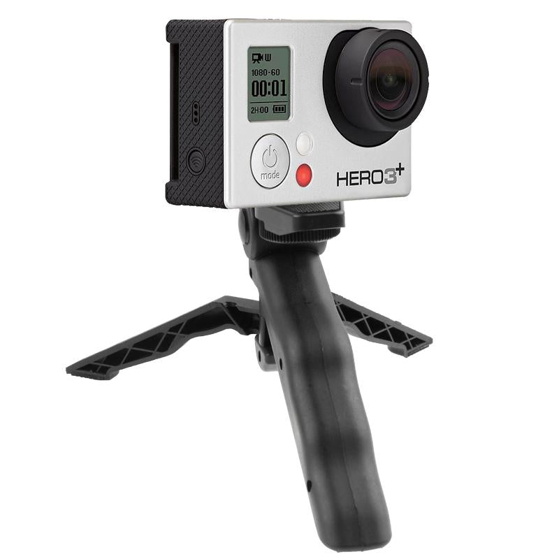 Foldable Tripod For Gopro Insta360 Dji Action Cameras With Adjustable Head