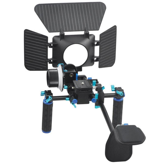 Free Shoulder Mount Kit With Dual Handles For Stable Video Capture