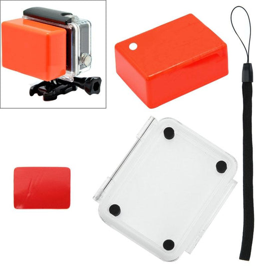 Waterproof Floaty Sponge Case With Adhesive Sticker And Lanyard For Sj Cameras