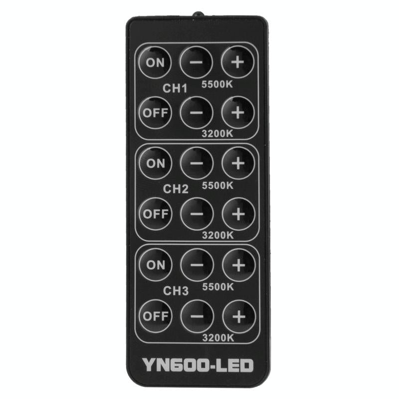 600 Led Video Light For Canon Nikon Sony Dslr Yn600l
