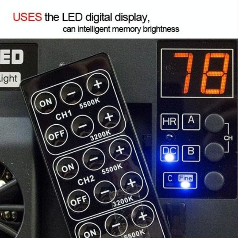 600 Led Video Light For Canon Nikon Sony Dslr Yn600l