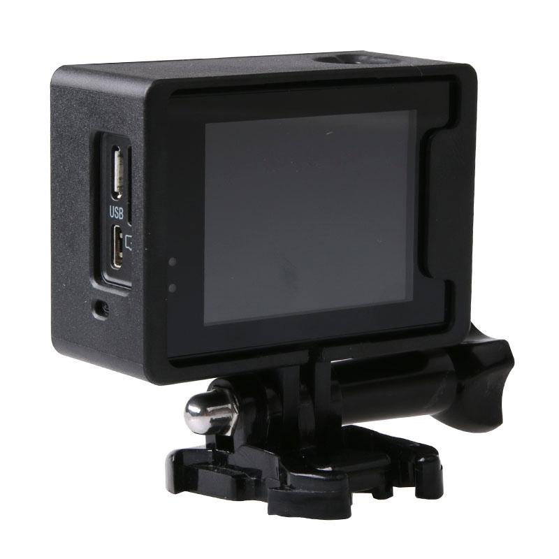 Protective Shell With Mounts For Sjcam Sj5000 Wifi And Sj5000+ Cameras