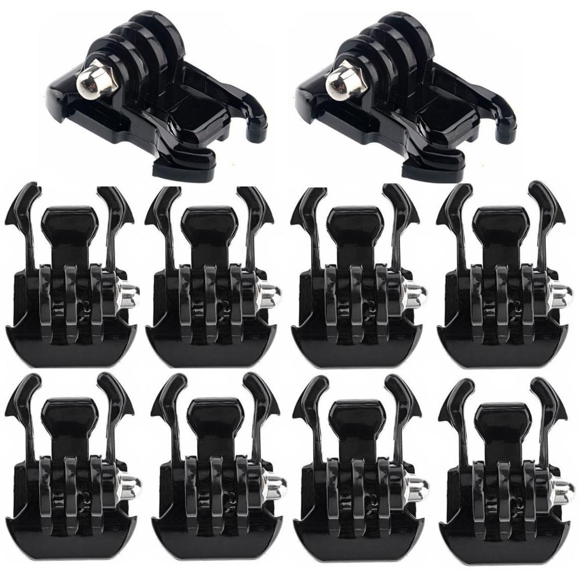10 Piece Strap Mount For Gopro Insta360 And Dji Action Cameras