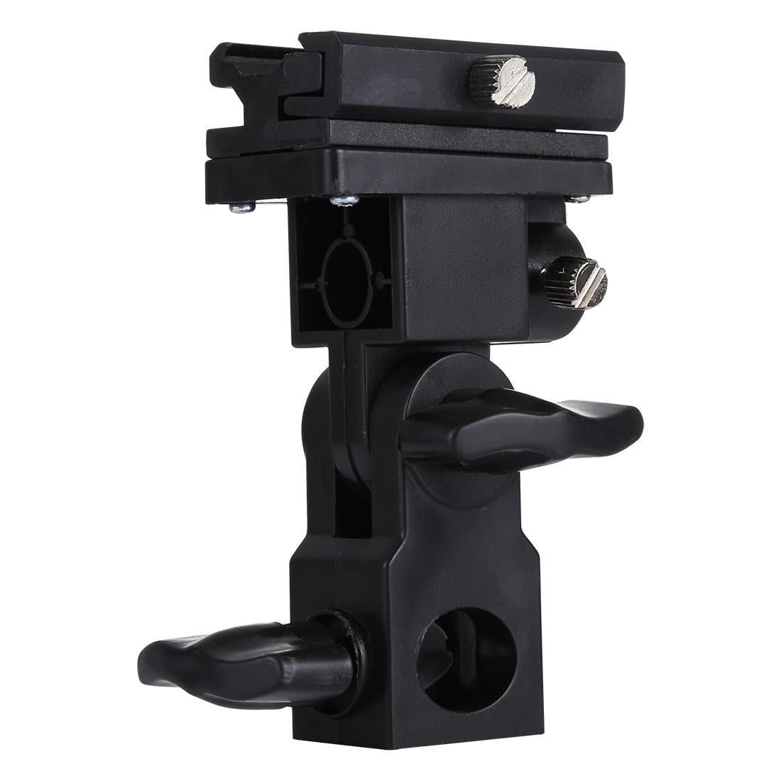 Black Flash Light Stand Bracket Type For Versatile Camera Mounting