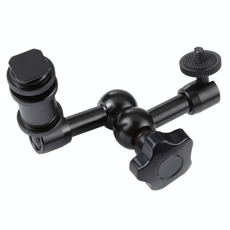 Versatile Seven Inch Articulating Arm For Dslr Accessories Black