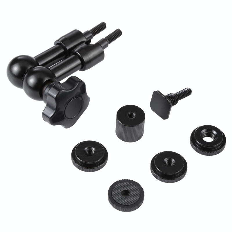 Versatile Seven Inch Articulating Arm For Dslr Accessories Black