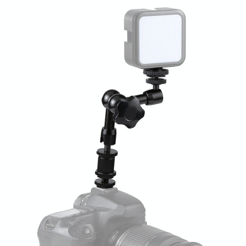 Versatile Seven Inch Articulating Arm For Dslr Accessories Black