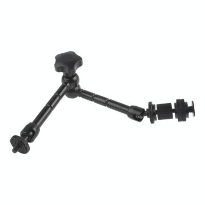 Articulating Magic Arm For Lcd Monitor Camera Lights Adjustable Mount In Black
