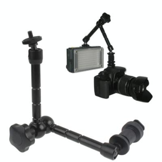 Articulating Magic Arm For Lcd Monitor Camera Lights Adjustable Mount In Black