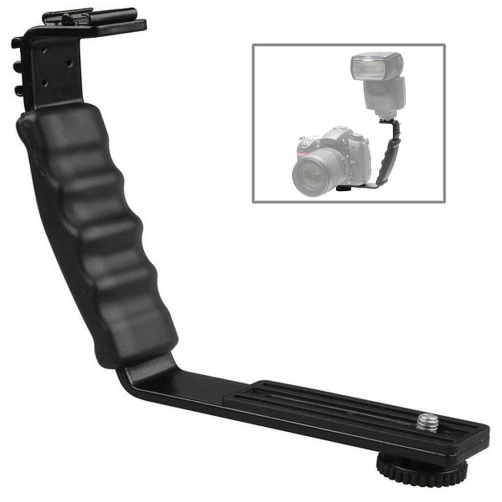 Universal Flash Bracket Mount For Dslr And Digital Cameras Stable Photography