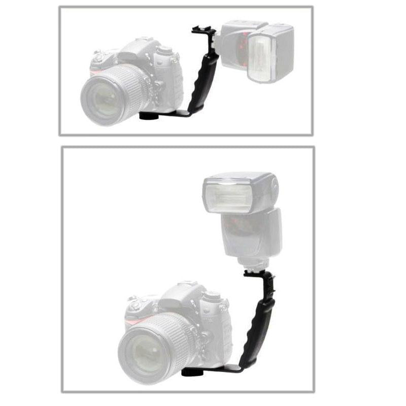 Universal Flash Bracket Mount For Dslr And Digital Cameras Stable Photography
