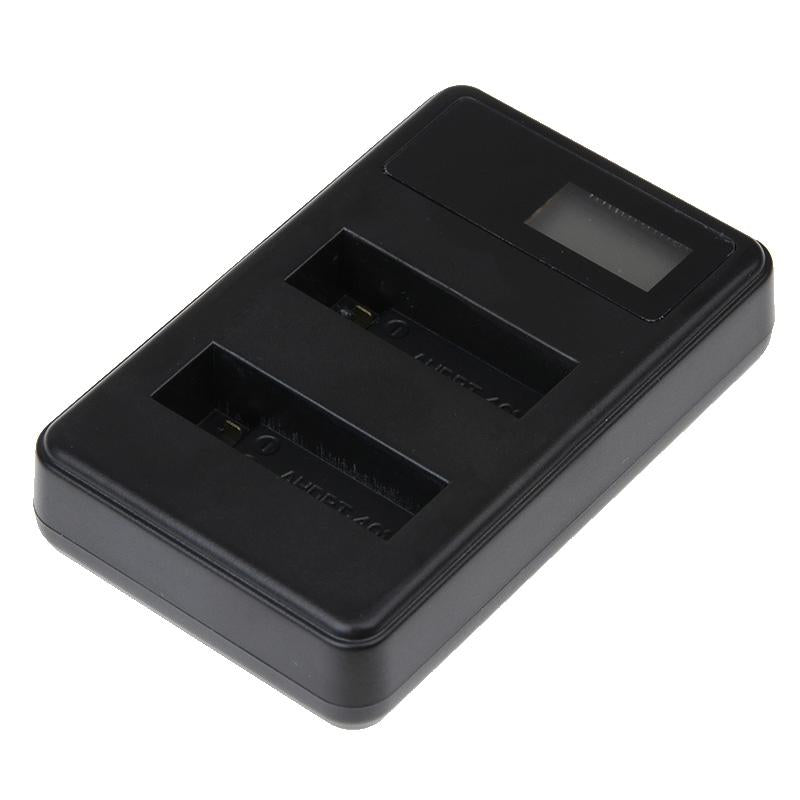 For Gopro Hero4 Dual Battery Charger With Lcd Screen Efficient Charging