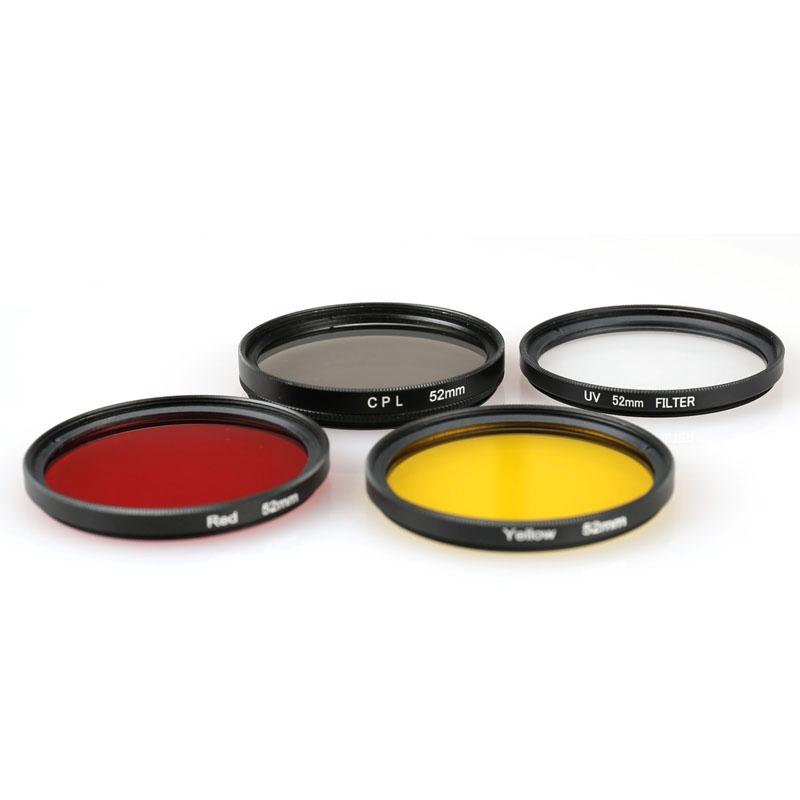 52Mm Round Lens Filter For Hero4 3 Circular Shape Enhanced Photography