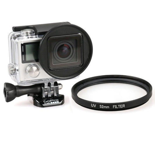 52Mm Round Lens Filter For Hero4 3 Circular Shape Enhanced Photography