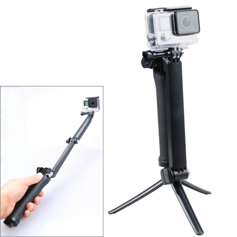 Extendable Monopod Tripod For Action Cameras With Multi Functionality
