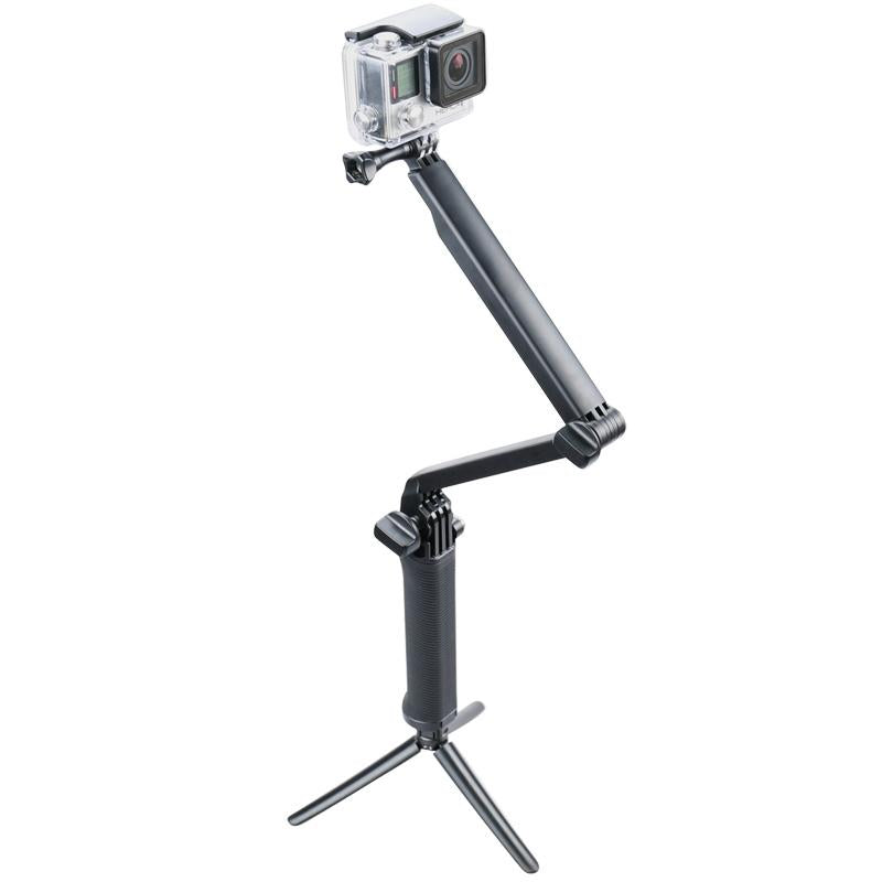 Extendable Monopod Tripod For Action Cameras With Multi Functionality