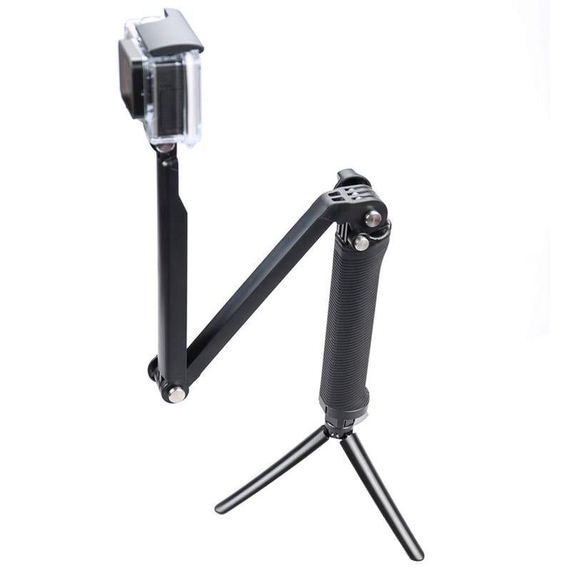 Extendable Monopod Tripod For Action Cameras With Multi Functionality
