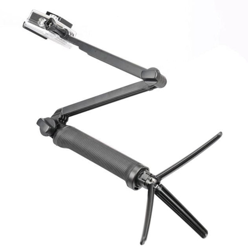Extendable Monopod Tripod For Action Cameras With Multi Functionality
