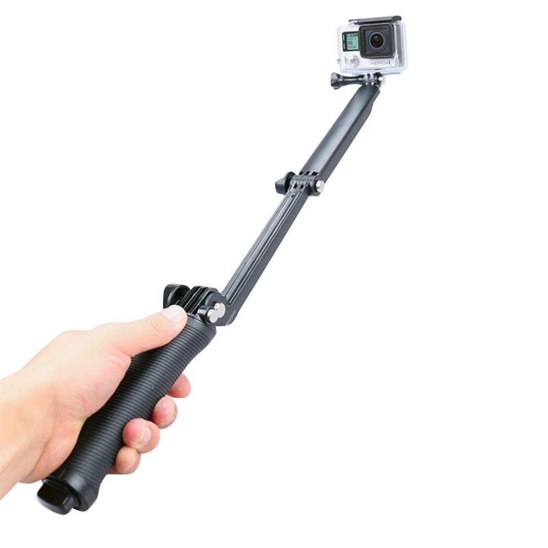 Extendable Monopod Tripod For Action Cameras With Multi Functionality