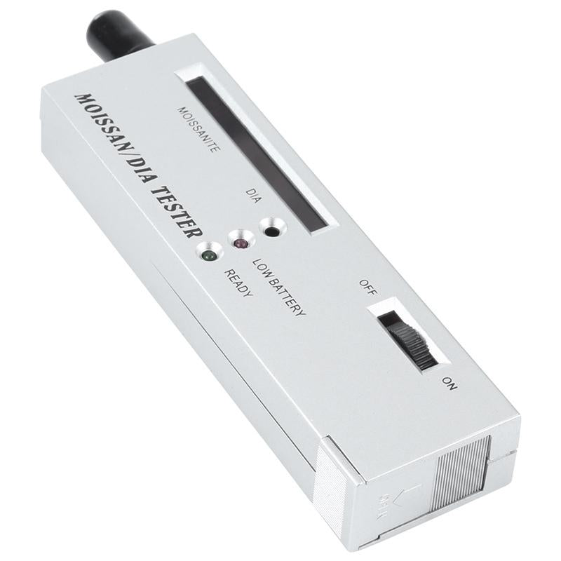 Silver Moissanite And Diamond Tester With 9V Battery Power Supply