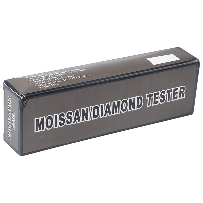 Silver Moissanite And Diamond Tester With 9V Battery Power Supply