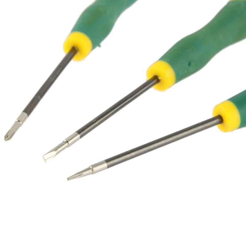 12 Piece Precision Screwdriver Set For T2 And T8 Device Repair In Green