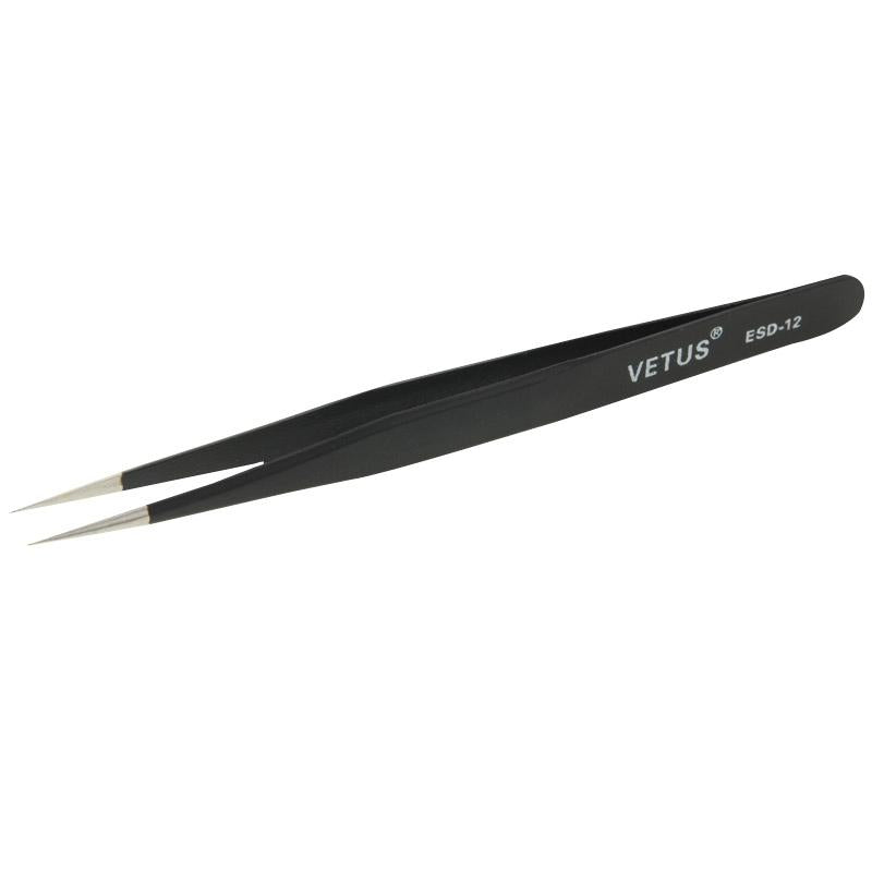 Esd 12 Anti Static Precision Tweezers For Mobile Phone Repairs And Assembly