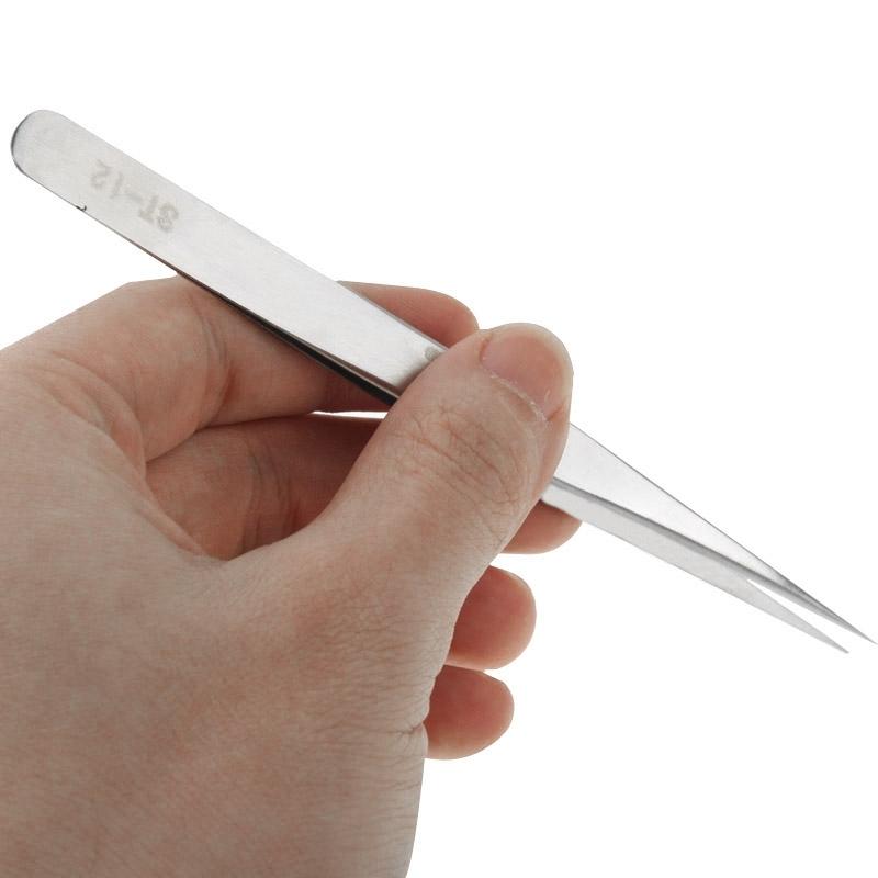 Stainless Steel Precision Tweezers Tool For Detailed Tasks And Applications 12