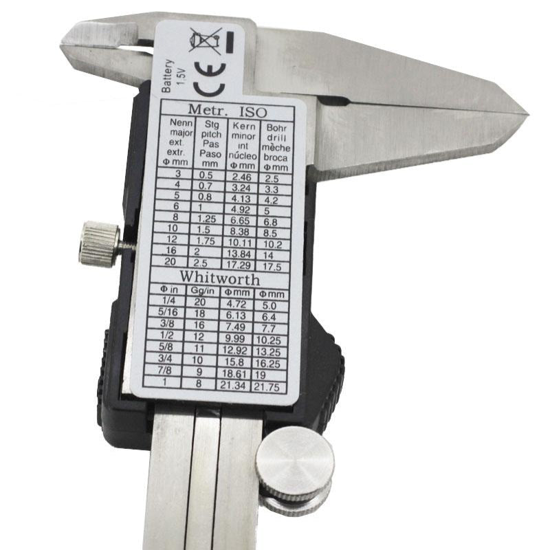 Digital Vernier Caliper With Lcd Display For Precise Measurements