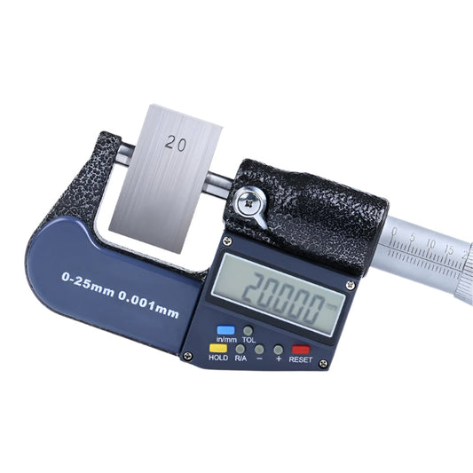 1 Inch Digital Micrometer 25Mm 0.001Mm Resolution