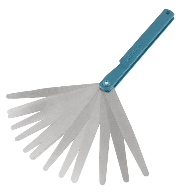 17 Blade Metric Feeler Gauge For Precise Gap Measurement From 0.02 1Mm