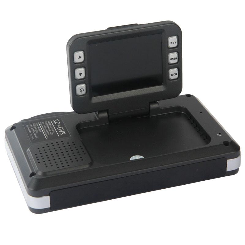 2.0 Lcd Radar Detector Dvr With Laser Locator Technology Logger Hd 720P 30Fps