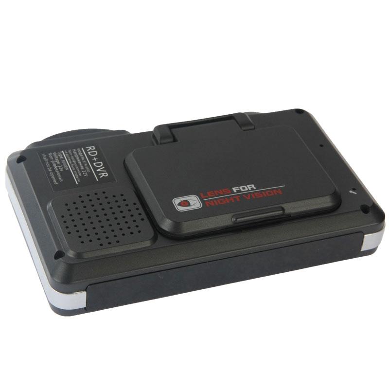 2.0 Lcd Radar Detector Dvr With Laser Gps Logger Hd 720P 30Fps
