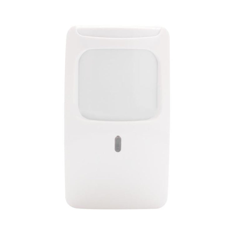 White Dual Technology Motion Sensor Model Dt 7225 For Home Surveillance Applications