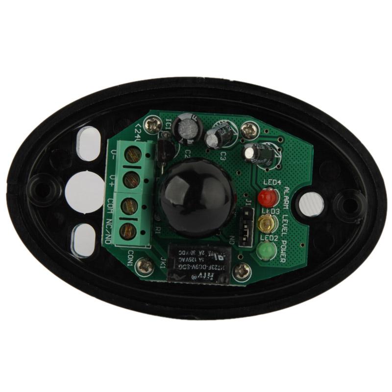 20 Litre Single Beam Infrared Detector Sensor Active Half Egg Shape