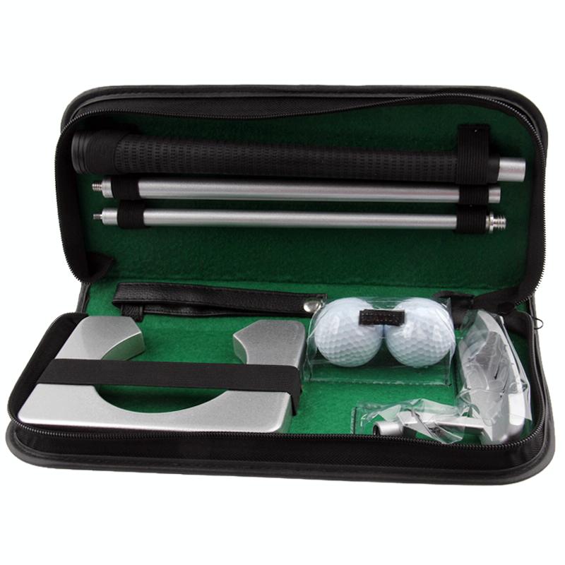Premium Indoor Golf Putter Set For Executives With Portable Storage Case