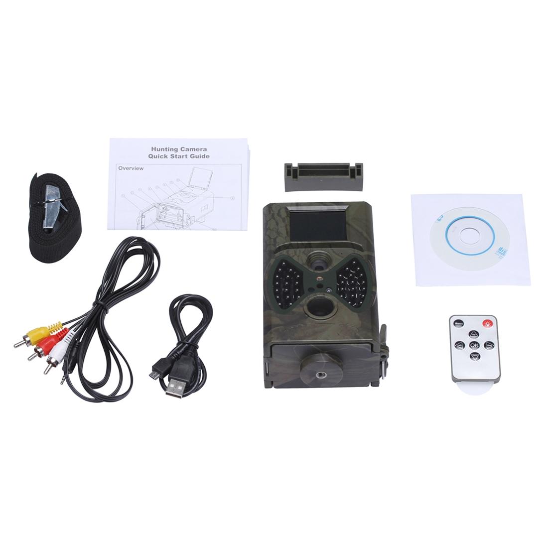 12Mp Waterproof Trail Camera With Night Vision And 2.0 Inch Lcd Display