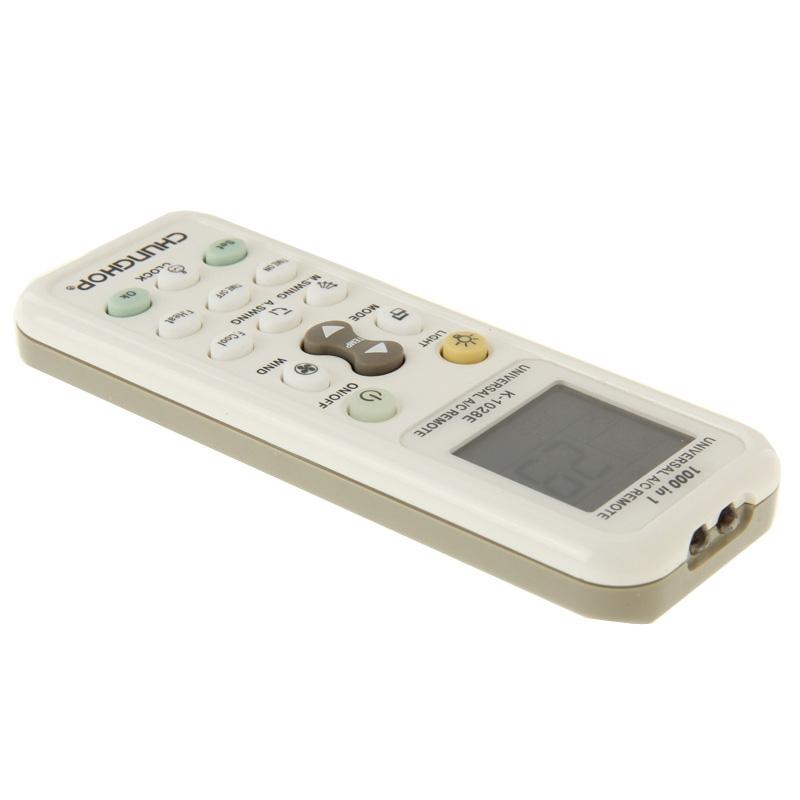 Universal Air Conditioner Remote Controller With Flashlight And 1000 Functions