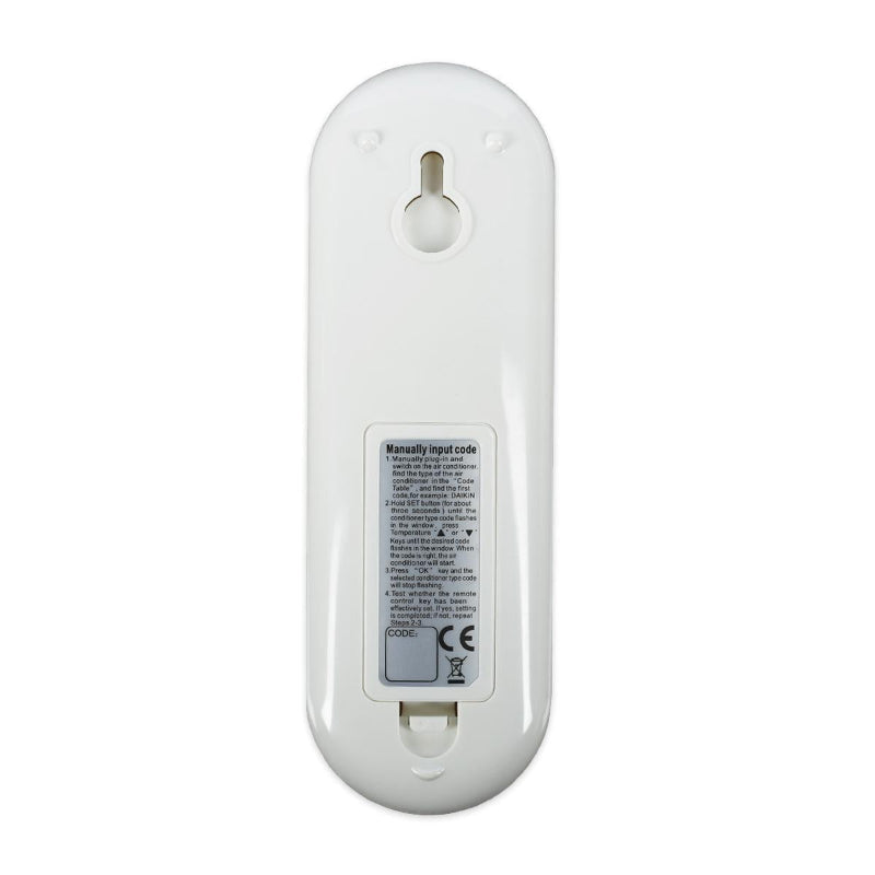 White Universal A / C Remote Control Q 988E