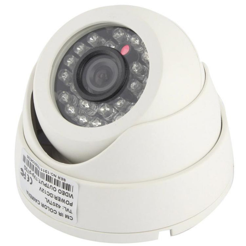 24 Led Infrared Cctv Surveillance Camera With 3.6 Millimetre Lens And 20 Metre Ir Distance