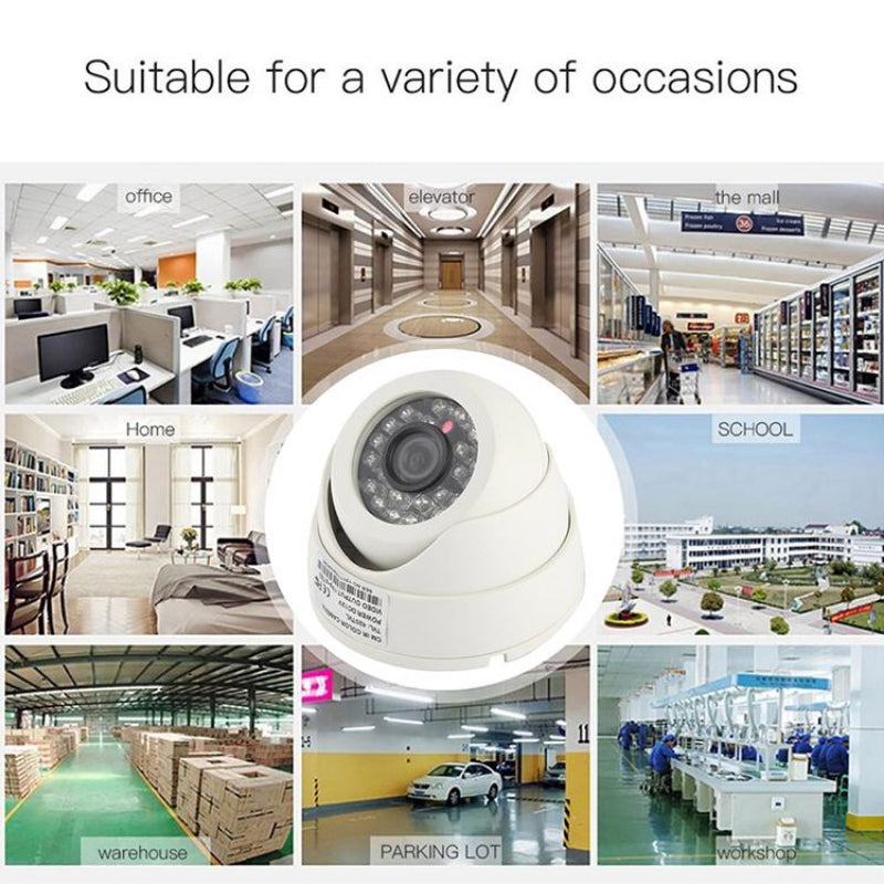 24 Led Infrared Cctv Surveillance Camera With 3.6 Millimetre Lens And 20 Metre Ir Distance