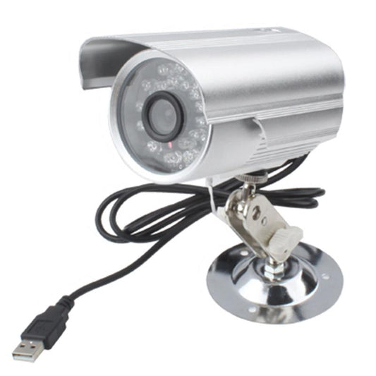 10M Night Vision Dvr Camera With Tf Card Slot Silver For Clear Recording