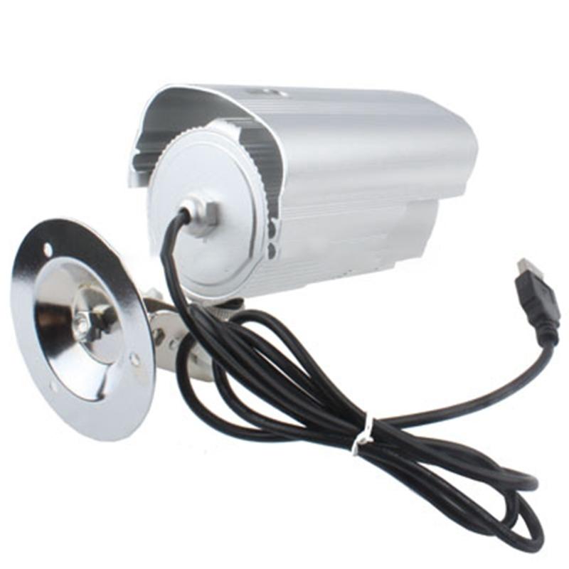 10M Night Vision Dvr Camera With Tf Card Slot Silver For Clear Recording