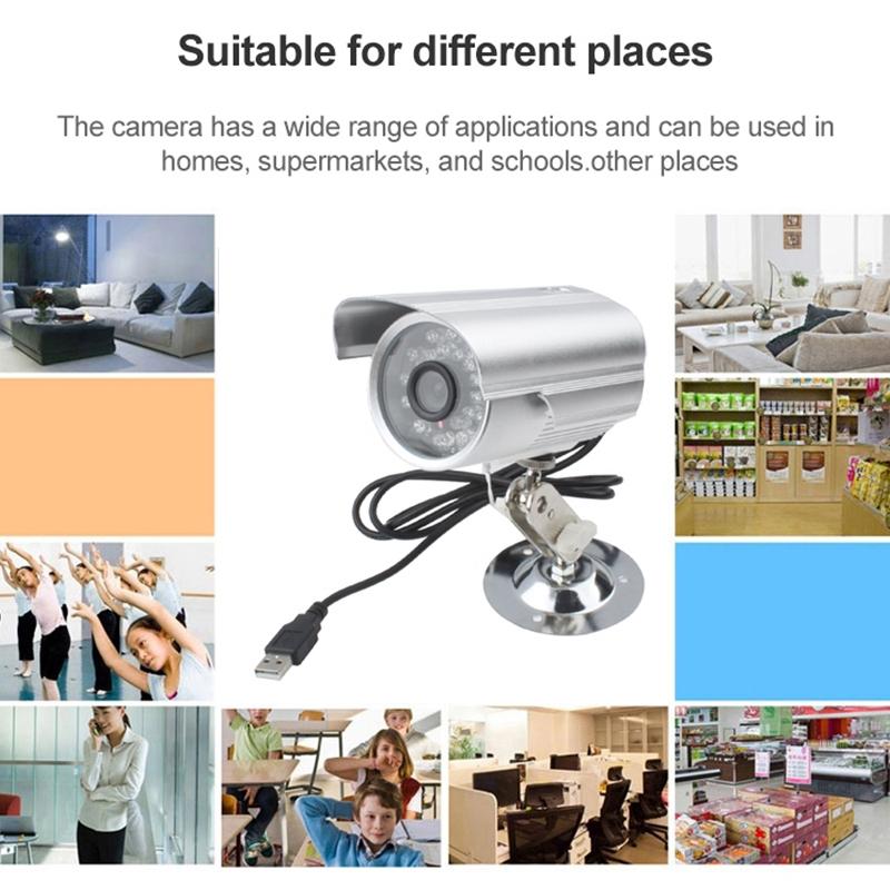 10M Night Vision Dvr Camera With Tf Card Slot Silver For Clear Recording