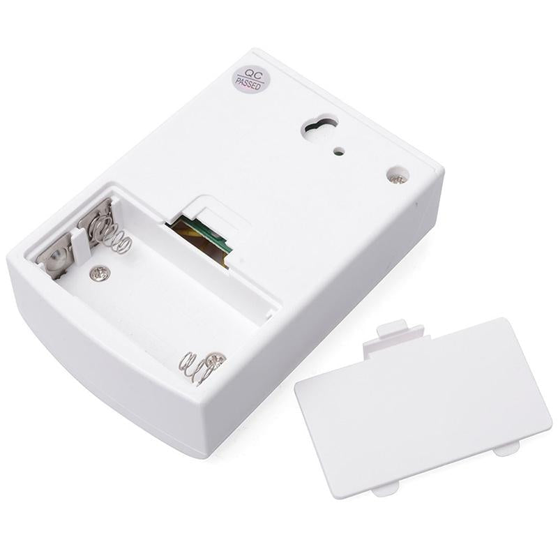 Double Receiver Wireless Door Bell With Remote Control White