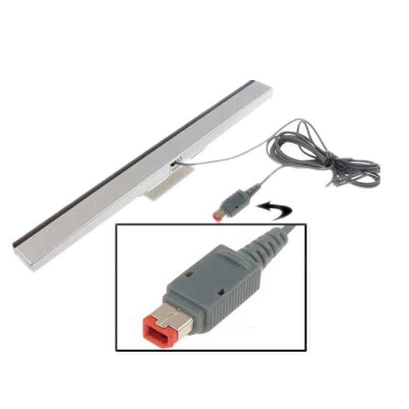 Wii Infrared Sensor For Console With Durable Abs Material And Secure Holder