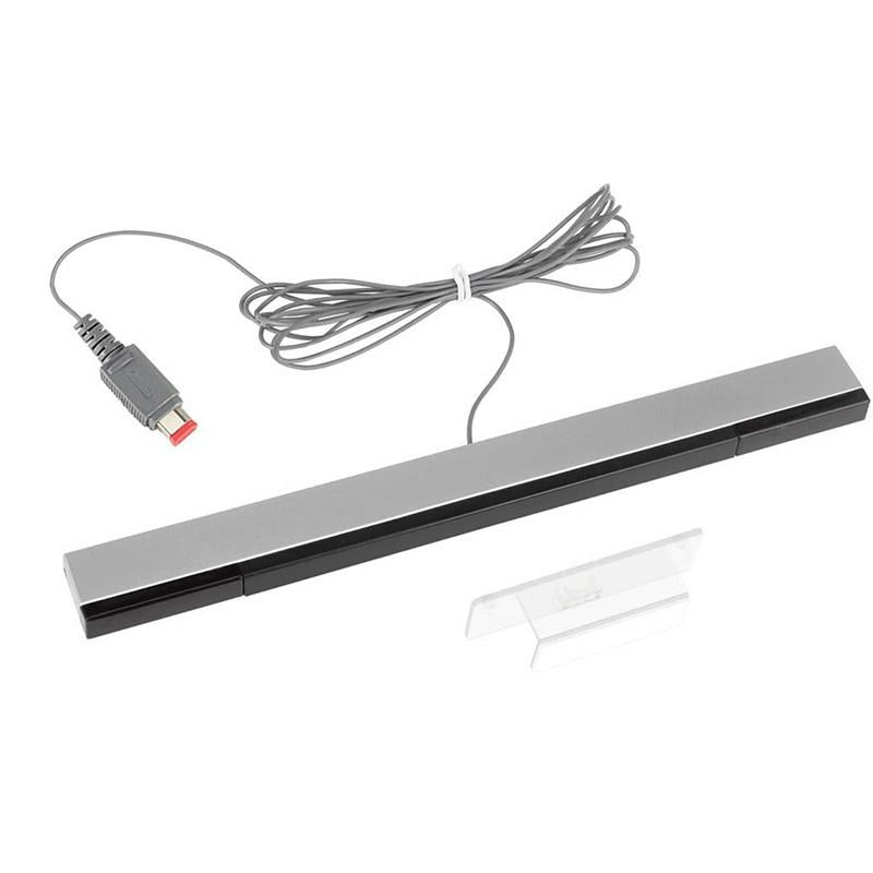 Wii Infrared Sensor For Console With Durable Abs Material And Secure Holder