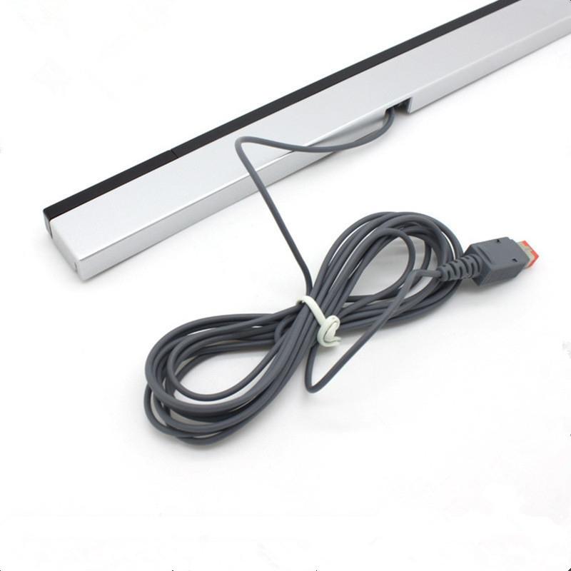 Wii Infrared Sensor For Console With Durable Abs Material And Secure Holder