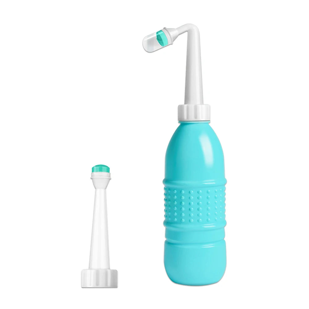 500Ml Bidet Sprayer Leakproof Anal Douche Hand Held Wash Shower Enema General Purpose Interface
